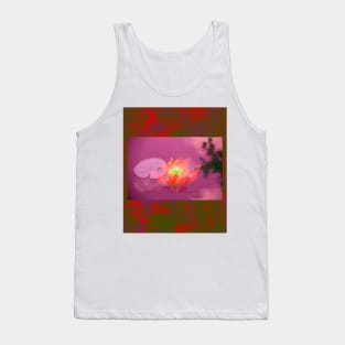 Pink Lotus Tank Top